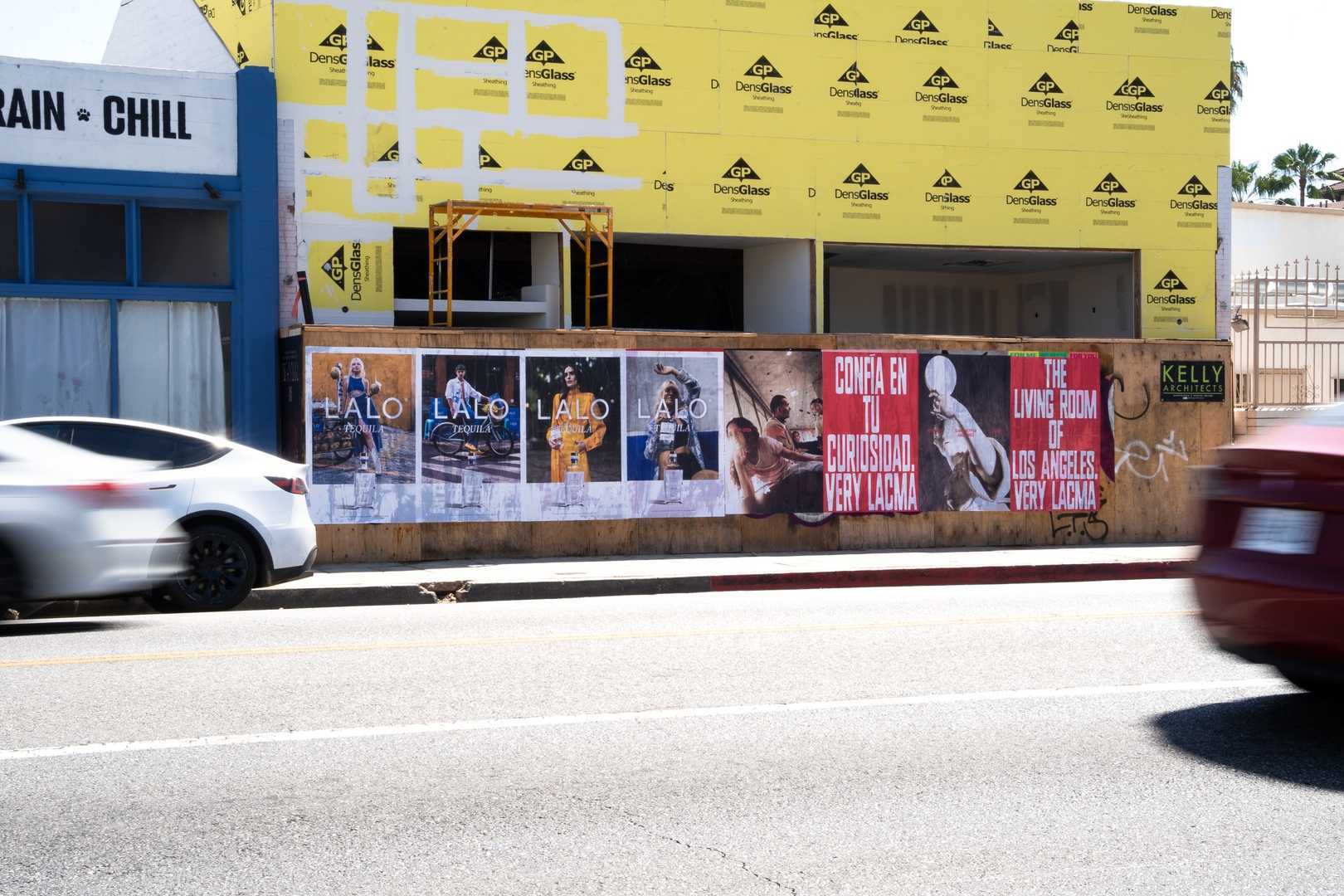 LACMA wildposting campaign